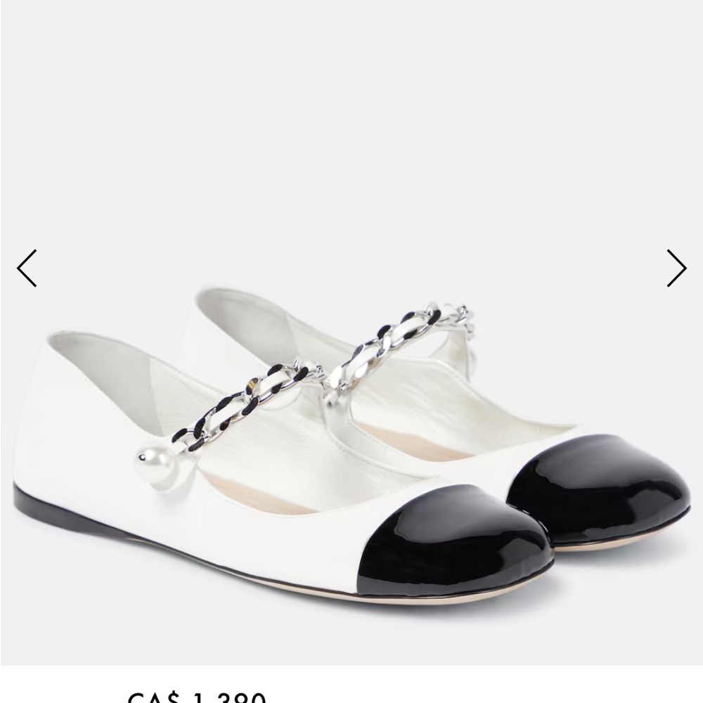 Miu Miu Mary Janes ballet flats